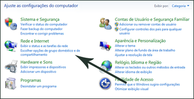 Painel de Controle
